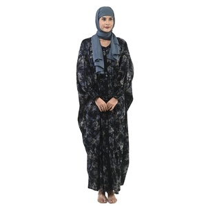 Latest Muslim Long Dress Vintage Casual Abaya for Women Breathable Traditional Wear <b>Islamic</b> Kaftan Hijab Polyethersulfone - Product Image 3