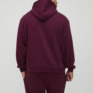 Sweat à capuche d'hiver pour homme, 100% coton, teint sur mesure, pour marque privée, avec logo et design personnalisés - Product Image 2