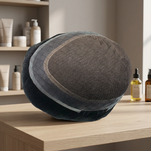Premium Quality <b>Mens</b> Hair <b>Wig</b> Kinky Straight Remy Hair Toupee 100% Density Best Hair for <b>Men</b> - Product Image 5
