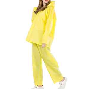 Chaqueta Impermeable para Senderismo con Capucha, Diseño Único, Cómoda, Elegante y Agradable al Tacto, Producto Increíble, Traje de Lluvia para Mujer - Product Image 3