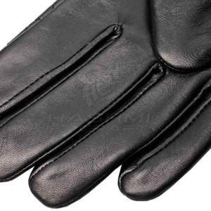 Guantes de cuero genuino de moda, diseño duradero, cálidos y flexibles, para uso informal de negocios, viajes y temporada fría - Product Image 6