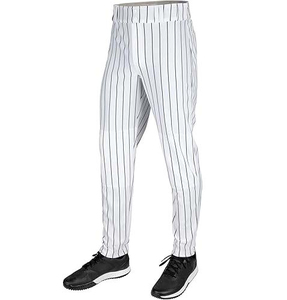 Pantalon de baseball personnalisé, durable, respirant, 100% polyester, antibactérien, évacuant l'humidité, pour hommes, femmes, entraînement d'équipe et tenue de match - Product Image 6