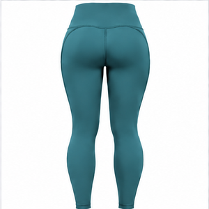Leggings de Cintura Alta para Mujer, para Yoga, Gimnasio, Running, Fitness, Compresión Sin Costuras, Secado Rápido, Transpirables, Elásticos, con Logotipo - Product Image 6