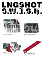 LNGSHOT EP [S.W.I.S.H.] Version standard Livre CD de musique K-Pop - Papier et plastique multi-usages, en coréen, pour tous les âges, Corée du Sud