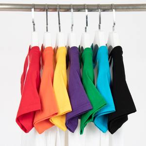 เสื้อยืดแขนสั้นคอตตอนแท้ OEM 100% แบบแร็กแลน รับสั่งทำชุดยูนิฟอร์มพนักงาน พิมพ์โลโก้ คอกลม ชุดทีม เสื้อยืดแร็กแลนผ้าฝ้ายแท้ - Product Image 4