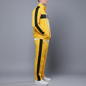 Custom Made Windproof custom screen Printed logo men's <b>Tracksuit</b> 2 tone Eco-Friendly Regular fit men's 2 piece set - Product Image 4