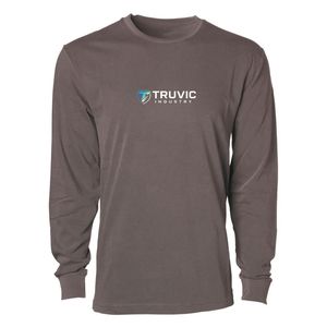 Camiseta de Algodón de Manga Larga para Hombre, 180 g/m², Corte Holgado, Cuello Redondo, Informal, Personalizable con Bordado e Impresión, Proveedor Mayorista - Product Image 1