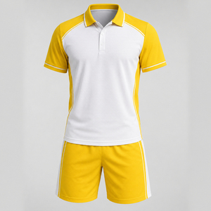 Uniforme de Tenis para Hombre de Alto Rendimiento, Construcción Ligera, Tejido Transpirable para Prácticas Intensivas y Sesiones en Cancha - Product Image 1