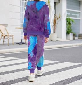2025 tendencia Venta caliente chicas jóvenes calidad Premium Full 3D sublimación impresa Casual invierno chándal de talla grande - Product Image 4