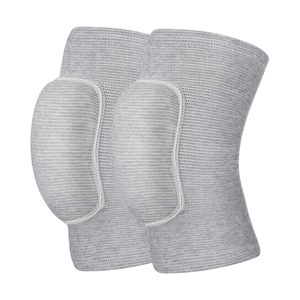 Genouillères de danse sur barre professionnelles légères en polyester/nylon épais, antidérapantes, à enfiler, avec coussin en mousse à mémoire de forme, douces et lisses - Product Image 6