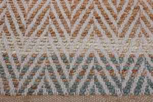 Alfombra de Yute Jacquard Tejida a Mano de 9 pies x 6 pies, Ecológica, Moderna, en Tonos Tierra, para Decoración de Interiores, Hogar, Hotel, Oficina, Bodas y Banquetes - Product Image 2