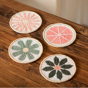 <b>Beaded</b> <b>Coaster</b> 300mm Diameter Decorative <b>Coaster</b> for Wedding Party Use <b>Beaded</b> <b>Coaster</b> Most Selling Sale - Product Image 6