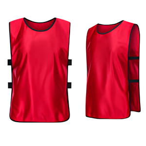Chaleco de Entrenamiento de Fútbol, Petos de Fútbol, Chalecos de Práctica, Numerados, Reversibles, de Malla Ligera y Transpirable, 100% Poliéster - Product Image 3