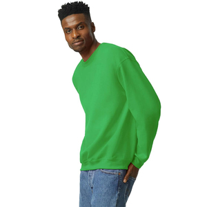 Sweat-shirt en maille Birdseye pour homme, texture piqué, molleton bouclette, épaules tombantes, coupe oversize streetwear, ourlet brut, coupe carrée, style court - Product Image 6