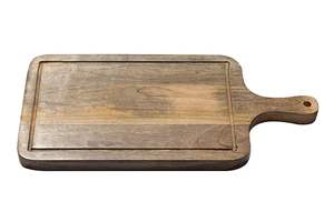 Planche à découper robuste en bois de manguier massif pour la cuisine, planche à hacher en bois épaisse pour la viande, les légumes et les fruits, vente en gros - Product Image 2