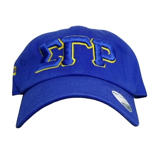 หมวกเบสบอลปักลาย Sigma Gamma Rho ปรับขนาดได้ สำหรับทุกเพศ หมวกสโมสรนักศึกษากรีก สวมใส่สบายๆ สไตล์สตรีทแฟชั่น แบบสั่งทำพิเศษ - Product Image 1