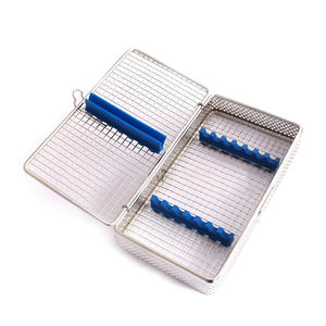 Boîte de Stérilisation à Mailles Fines en Acier Inoxydable Premium, Autoclavable, pour Instruments Chirurgicaux et Médicaux, Certifiée CE ISO, Organisateur de Instruments - Product Image 2