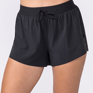 Women's Summer Spandex/Cotton Casual Shorts Breathable Wide Leg <b>Pants</b> with Pocket Regular Fit Plain Dyed <b>High</b> <b>Waist</b> Eco-Friendly - Product Image 1