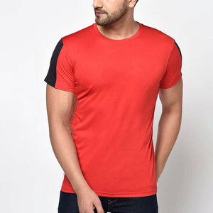 Camisetas Casuales de Manga Corta para Hombre, Fabricación OEM, 100% Algodón, Color Personalizado, Corte Holgado, Camisetas Lisas - Product Image 1