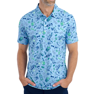 Chemise de pêche UPF 50 pour homme | Imperméable, Respirant, Léger, Logo Personnalisé, Manches Courtes, Protection UV - Product Image 6