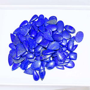 High Quality Natural Lapis Lazuli Cabochon Loose Quartz Mixed Shape and Size 4-15 Gram 10-60mm for Jewelry Making - Product Image 4