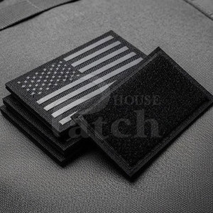 Badges en tissu tissé finis au laser sur mesure, fabriqués en matière synthétique pour sacs à dos, sacs de sport, vestes et équipements de plein air - Product Image 5