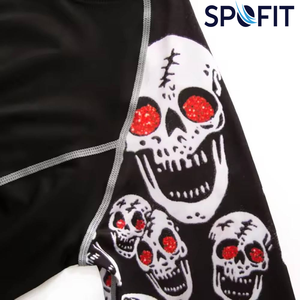 Custom Long Sleeve Rash Guard <b>Men</b> Sublimation BJJ MMA <b>Compression</b> <b>Shirt</b> Quick Dry UV Protection Gym Training Rash Guard OEM ODM - Product Image 5