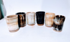 Vasos de Chupito de Cuerno Natural, Vasos de Vodka, Vasos de Tequila, Mini Vasos de Cuerno de Búfalo Estilo Vikingo, Copas de Cuerno para Beber, Precio al por Mayor - Product Image 6