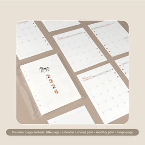 สินค้าพร้อมส่ง |   แผนรายเดือนปี 2026 A5 (25k) (96 หน้า) - Product Image 4