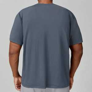 Camiseta de gimnasio Big Jamboo para hombre, nuevo diseño, camiseta de gimnasio de spandex y poliéster para hombre, camiseta de gimnasio elegante para hombre, estilo estadounidense. - Product Image 4