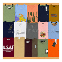 T-shirts pour enfants de boutique sans marque, surplus de vêtements pour enfants, liquidation de stocks de vêtements, lot de vêtements fabriqués au Bangladesh, t-shirts pour enfants
