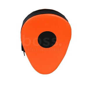Pad de frappe en cuir véritable pour l'entraînement des boxeurs, pads de frappe en gros fabriqués au Pakistan - Product Image 5