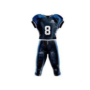 Uniforme de football américain sur mesure de haute qualité, durable, écologique, léger, avec tissu de qualité supérieure, prix de gros - Product Image 1