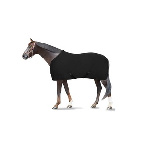 พรมขนแกะกันลื่นพร้อมขนเทียมสีดำ - Product Image 1