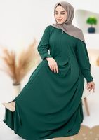Abayas musulmanes grande taille pour femmes, en mousseline de soie vierge respirante, robes anti-plis, vêtements ethniques, burqa arabe, vente en gros OEM ODM