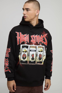 Sudaderas con Capucha Personalizadas de Fábrica con Logotipo Impreso, Sudaderas Extra Grandes 100% Algodón, Impresión por Transferencia de Calor, Sudaderas Lisas de Corte Regular para Invierno - Product Image 4