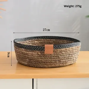 Best Choice Vietnam Natural Rattan Multi-Purpose Tabletop Storage <b>Basket</b>, Used For Storing Sundries, Fruits, Vegetables - Product Image 3