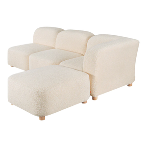 Canapé en bois fait main – Meuble de salon en bois massif avec sièges confortables pour la salle à manger, la maison, l'hôtel et la décoration de villa - Product Image 5