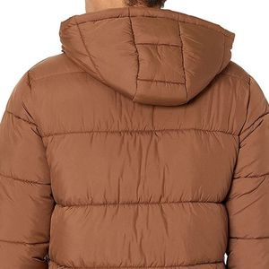 เสื้อแจ็คเก็ตพัฟเฟอร์แบบกำหนดเอง เสื้อโค้ทบับเบิ้ลหนาบุใยฝ้าย เสื้อพาร์กาฤดูหนาวแบบกำหนดเองสำหรับผู้ชาย - Product Image 4