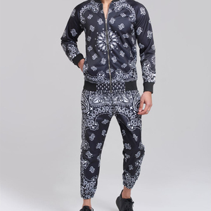 Ensemble de survêtement de jogging premium pour hommes – Veste et pantalon respirants pour la course, l'entraînement, la gym et le fitness – Vente en gros OEM - Product Image 4