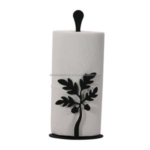 Support de distributeur de serviettes en papier en marbre de qualité supérieure Design élégant pour accessoire d'affichage en papier de cuisine Restaurant Home - Product Image 4