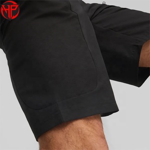 Pantalones Cortos Deportivos Ligeros Estampados, Cintura Elástica, Antibacterianos, Anti-UV, Poliéster y Elastano, Transpirables, de Secado Rápido, para Gimnasio - Product Image 2