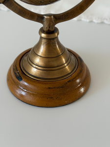 Globe terrestre décoratif vintage en laiton et bois, globe terrestre vintage pour la décoration de bureau, globe terrestre nautique pour la décoration de bureau - Product Image 4