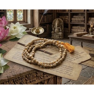 Wholesale Handmade 108 Beaded Tulsi Mala Bracelet Fine Spiritual Jewelry From Jaipur India - Product Image 4