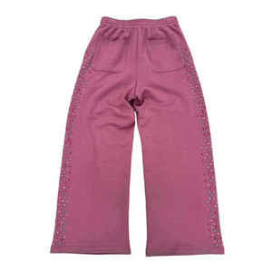 Pantalon de survêtement homme surdimensionné et ample, coupe large, personnalisé, délavé à l'acide, 380 g/m², uni - Product Image 3