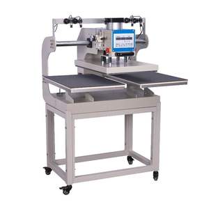16x24 Infrared Positioning <b>Heat</b> <b>Press</b> <b>Machine</b> Dual-Platen Sliding with Built-in Air Compressor Pneumatic Hot <b>Press</b> - Product Image 2