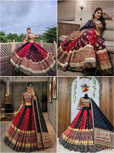Malai Faux Georgette Magnifique travail de miroir véritable, dentelle dorée Gota Zari, longueur au sol, séchage rapide, sans plis, protection solaire - Product Image 6