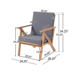 Panama Set Chat 4 pezzi per mobili da esterno - Product Image 6