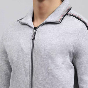 Chándal clásico para hombre con chaqueta con cremallera y pantalones deportivos, cómodo y casual para el uso diario. - Product Image 6