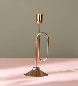 Bougeoirs en métal de style vintage de décor de table unique de qualité standard pour l'élégance décorative de Noël d'Inde - Product Image 1